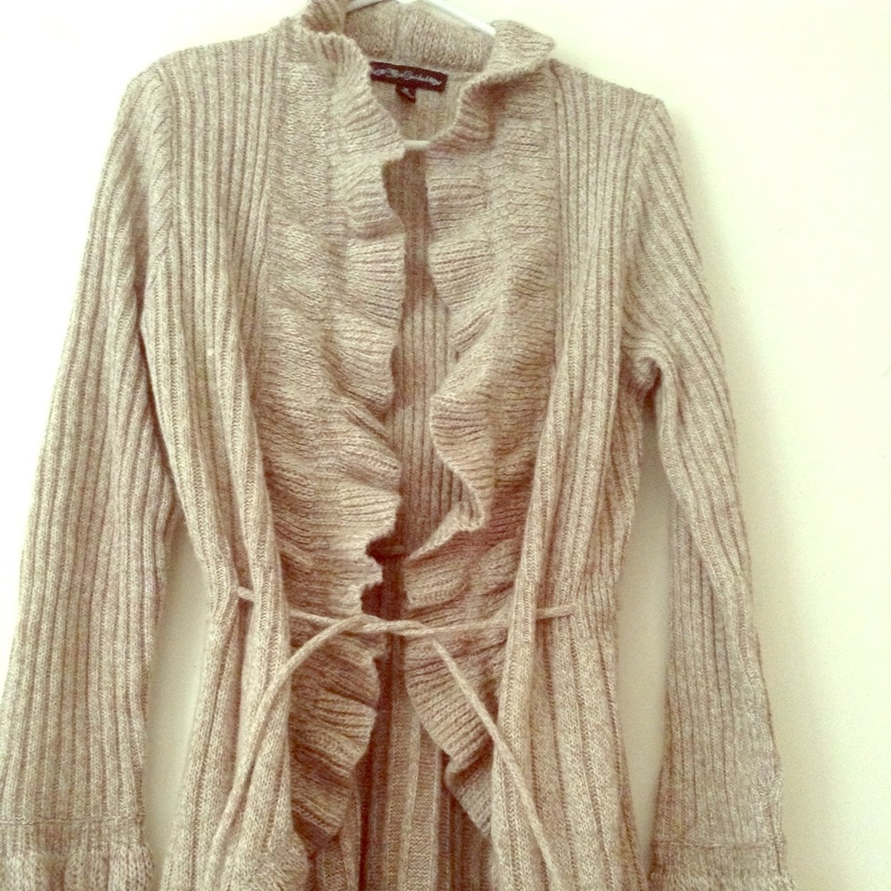 MissGuided Knit Sweater Cardigan sz M